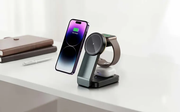 Wireless charging stand