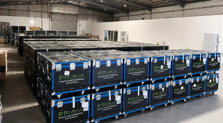 PRIMIA AV equipment flight cases